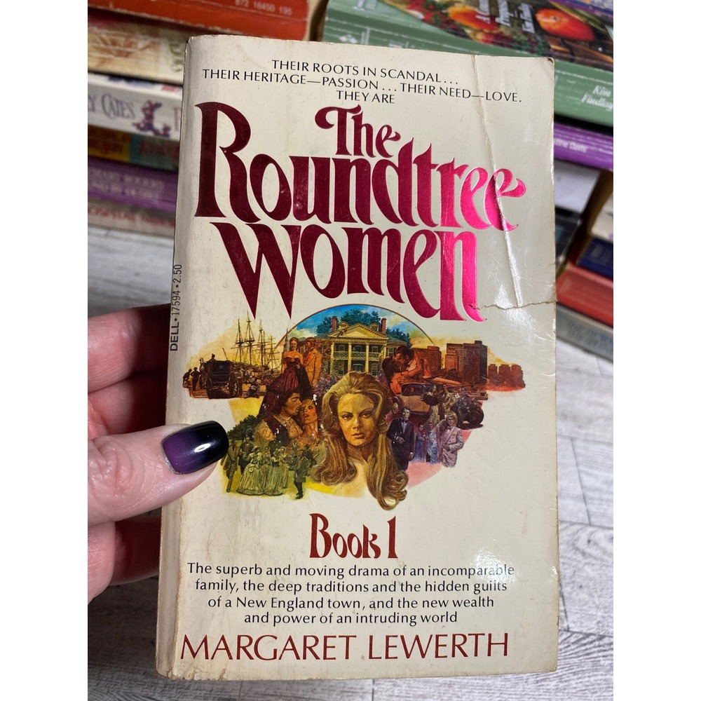 The Roundtree Women Book 1 Historical Romance Paperback Margaret Lewerth 1979